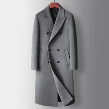 Cappotto trench lungo uomo