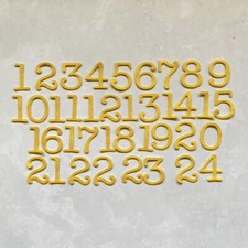 Numeri dell'Avvento in Feltro