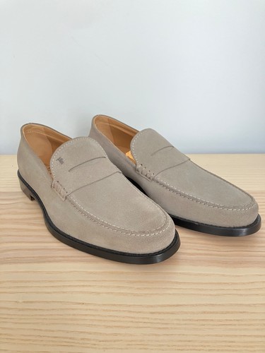 Mocassini uomo tod grigio - tod's,
