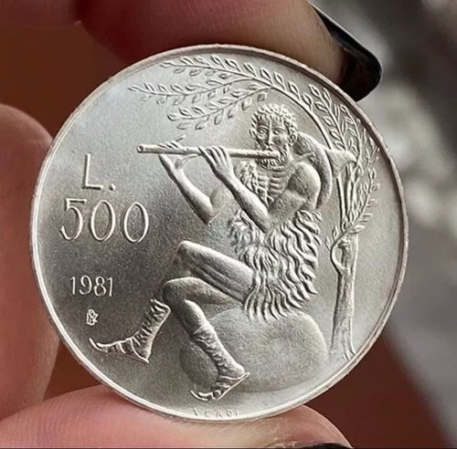Virgilio 500 lire 1981 san - 500,