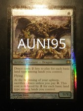 mtg magic draco 9/9 FOIL FTV from the vault dragons ENGLISH dragon artifact 16