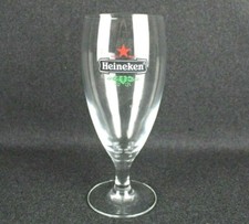 HEINEKEN Calice BICCHIERE DI VETRO Trade Mark Per BIRRA da Collezione VINTAGE