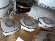 3 Scatoline porcellane LIMOGES