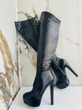 Stivali donna Nando Muzi pelle italiana tacco alto taglia 39