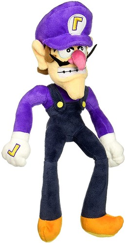 Peluche super mario waluigi - peluche,
