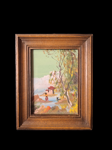 Quadro dipinto olio - quadro,