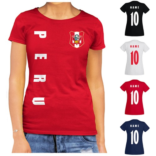 Shirt donna perù mondiali - donna,
