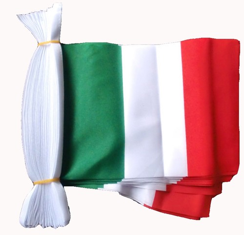 Italy metre bunting flags - italy,