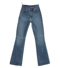 Levi's  525 bootcut W26 L34 Usato  (Cod.B592) denim Donna Vita bassa