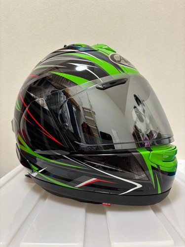 Arai radar green helmet - arai,
