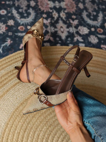 Scarpe donna decolte punta - a,