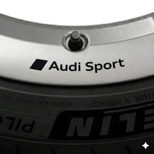 5 Adesivi AUDI SPORT S LINE cm