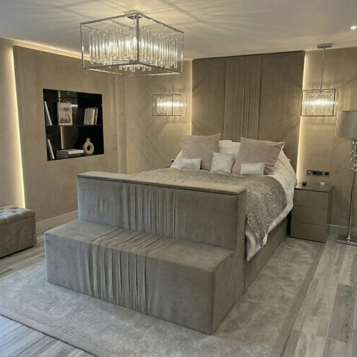 Struttura letto con - letto,