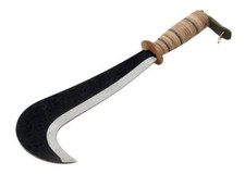 Roncola acciaio con manico - acciaio,