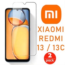 2 Pellicola vetro temperato Per  XIAOMI REDMI 13  13c  protezione schermo