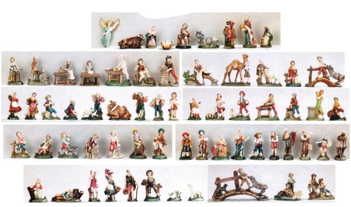 Presepio figure mangiatoia - presepio,