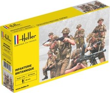 H49604# WWII INFANTERIE BRITANNIQUE - HELLER  1/72