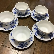 Set 5 tazze e piattini Richard