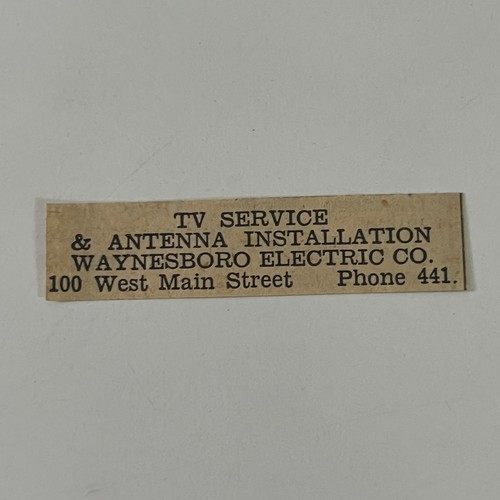 Waynesboro electric - electric, co