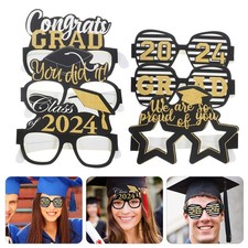 6 Pcs Occhiali Festa Laurea Da
