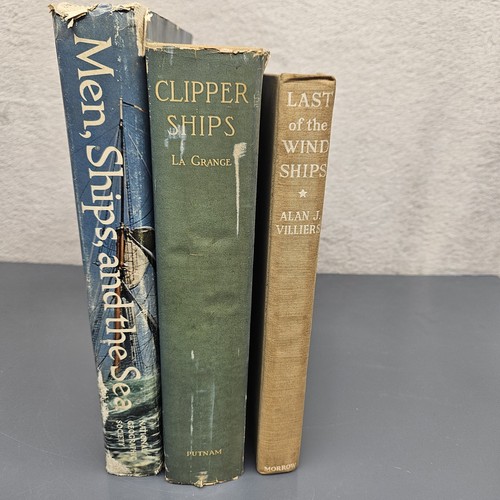 Vintage ship book lot - ship, 3