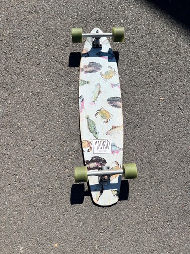 Madrid longboard completo - longboard,