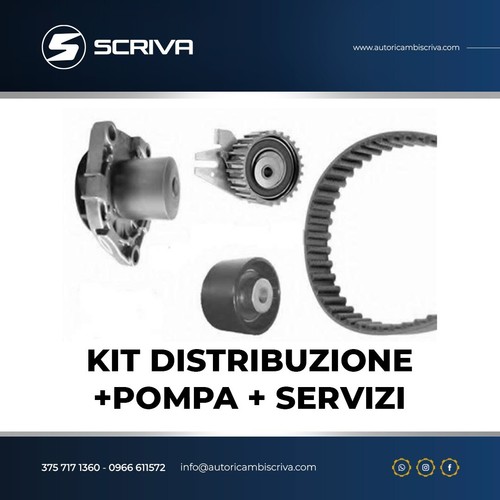 Kit distribuzione pompa - distribuzione,