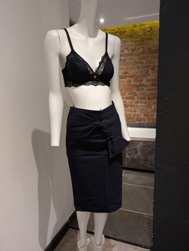 Gonna matita blu navy zara - matita,