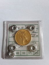 VITTORIO EMAN. III:LIRE 50  LITTORE 1931 IX IN ORO PERIZIATE FDC DA NUMISMATICA