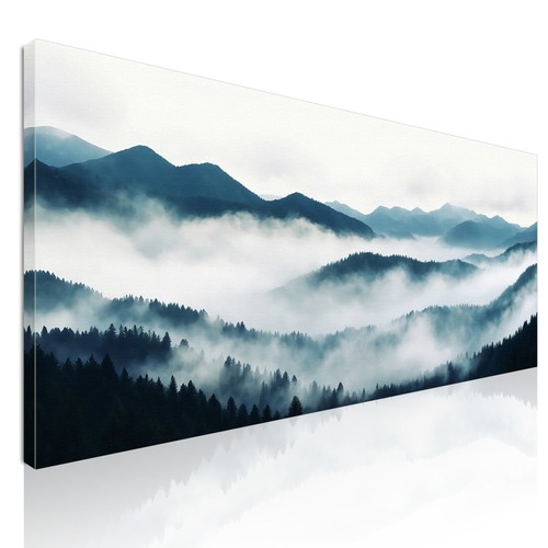 Quadro paesaggio astratto - paesaggio,