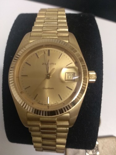 Orologio oro zenith - 18, kt