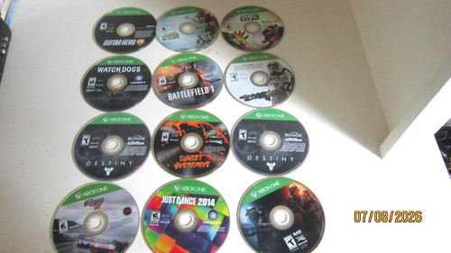 Lotto dischi gioco xbox - lotto, 12