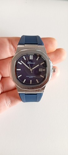 Reloj nautilus azul 39mm acero