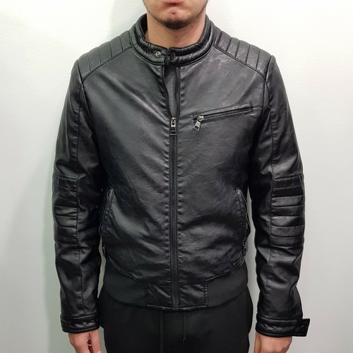 Giubbotto uomo modello biker - uomo,
