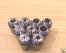 Set Di Mandrini ER16 Standard Nuovo Per EMCO Unimat O Simile