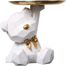 Statua Orso Geometrico Con