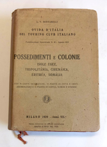 1929 guida italia - , d'italia