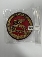 PATCH TOPPA RICAMATA MARINA MILITARE BATTAGLIONE SAN MARCO OMERALE