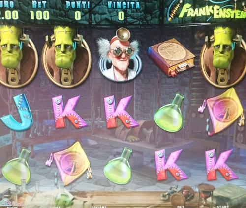 Scheda slot machine astro