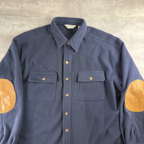 Orvis uomo blu pile - pile, shacket