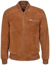 Giubbotto bomber uomo pelle