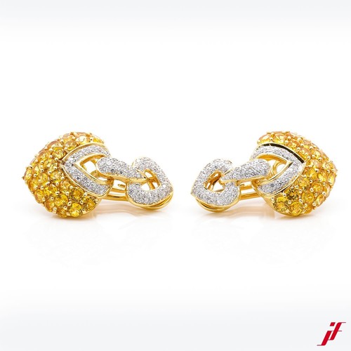 Orecchini clip forma cuore - orecchini,
