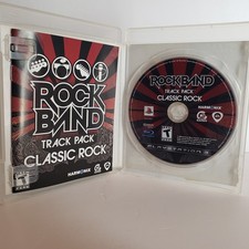Rock Band Track Pack Classic Rock (Sony PlayStation 3 PS3) CIB con manuale come nuovo