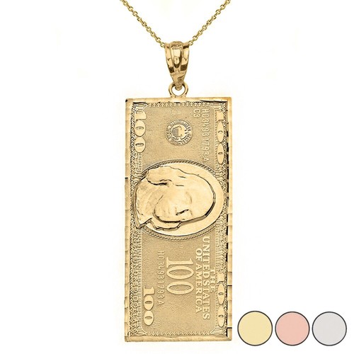 Collana con ciondolo banconota