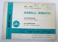 Elenco ricambi illustrati ciclomotore GARELLI Bimatic 1969 #500 - 9/69 GB