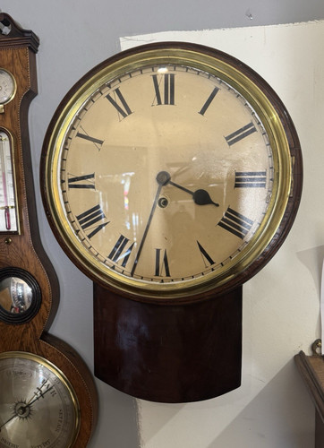 Antique chain fusee drop dial - fusee,