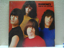 RAMONES--LP--" END OF THE CENTURY " ITALY PRESS 1980-- 6077--SIRE & RCA