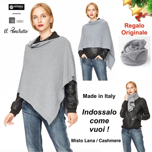 Ponchetto coprispalle lana - ponchetto,