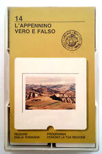 32 Diapositive + Musicassetta L'Appennino Vero e Falso Emilia Romagna 1986 Box
