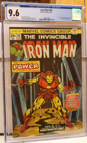 Iron man cgc - man, 9.6